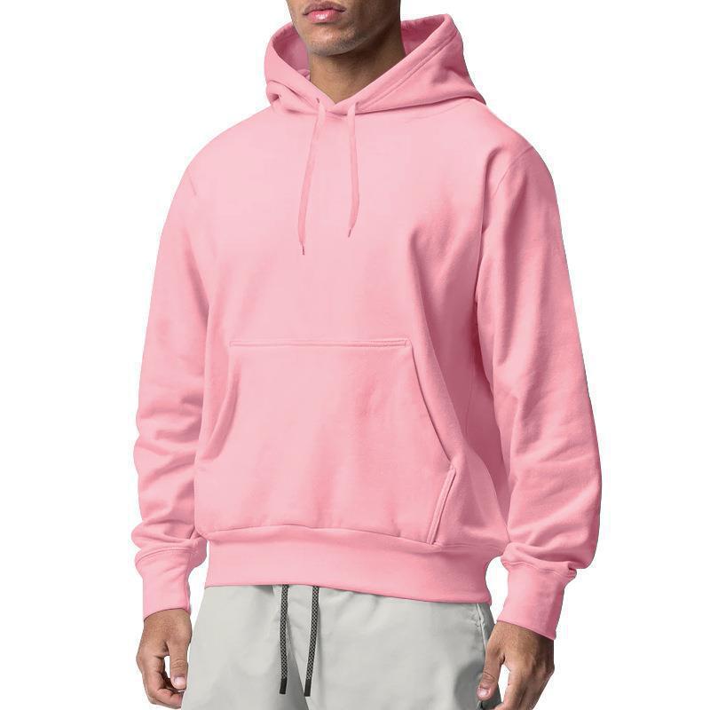 Men's nan Premium Hoodie with kangaroo pocket, brushed fleece interior, reinforced neck seam, and ribbed hem Mune Fashion