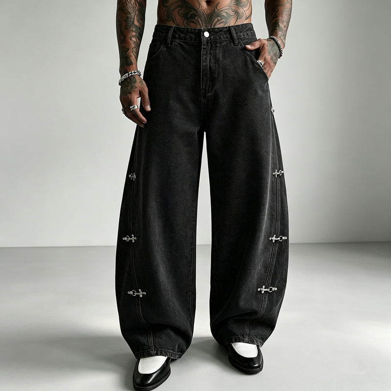 Men's Fashion Loose Fit Jeans Mune Fashion