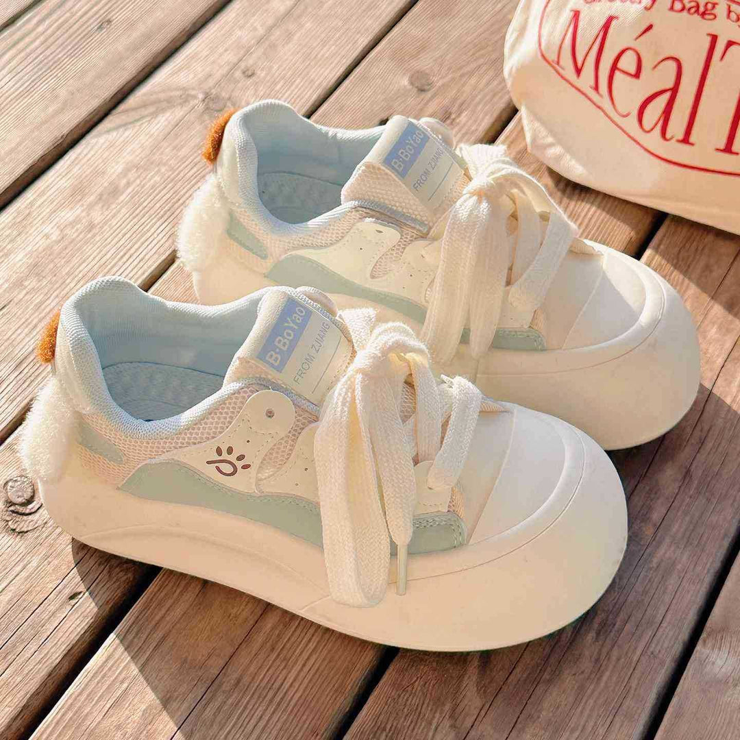 Women's sneakers with playful design and plush details Mune Fashion
