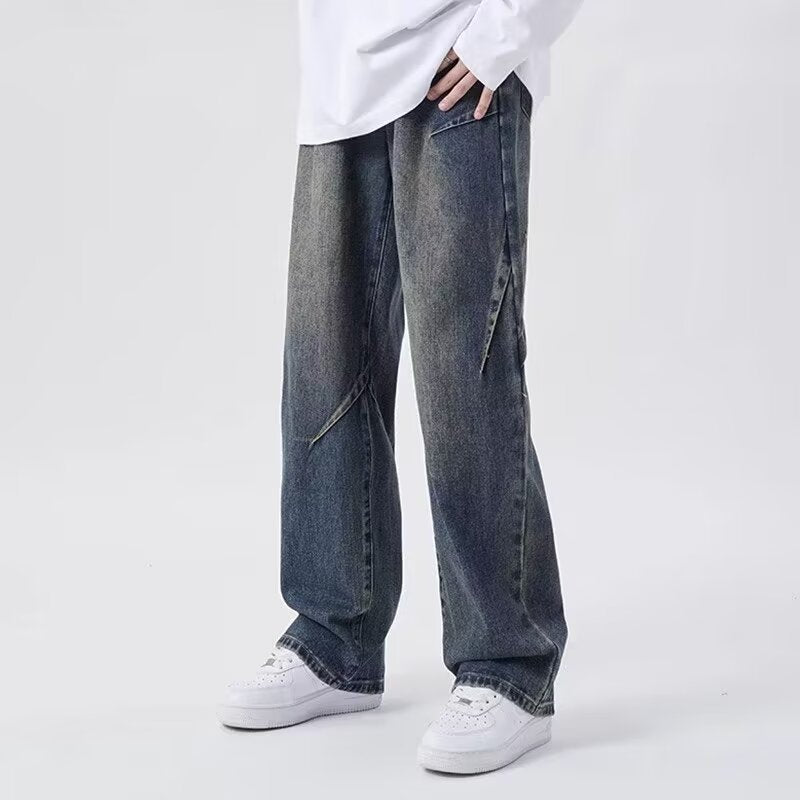 Men's Loose Cargo Pants with Practical Pockets Mune Fashion