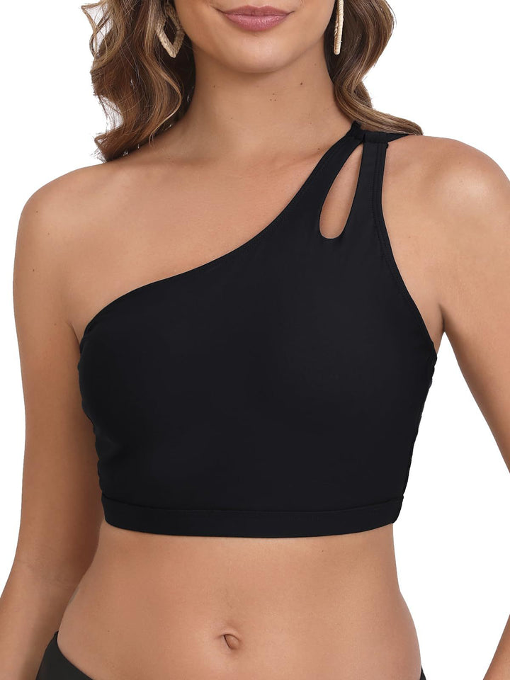 Women's Crop Top with Asymmetric Design Mune Fashion