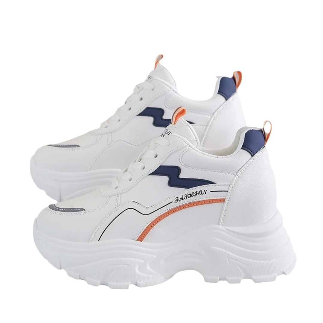 Women's Sporty Sneakers with Comfortable Cushioning System and Modern Design Mune Fashion