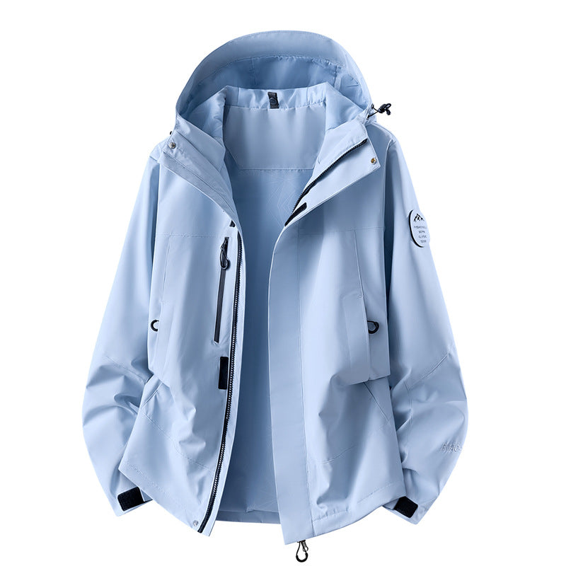 Women's technical three-layer softshell rain jacket with taped seams and multifunctional pockets Mune Fashion