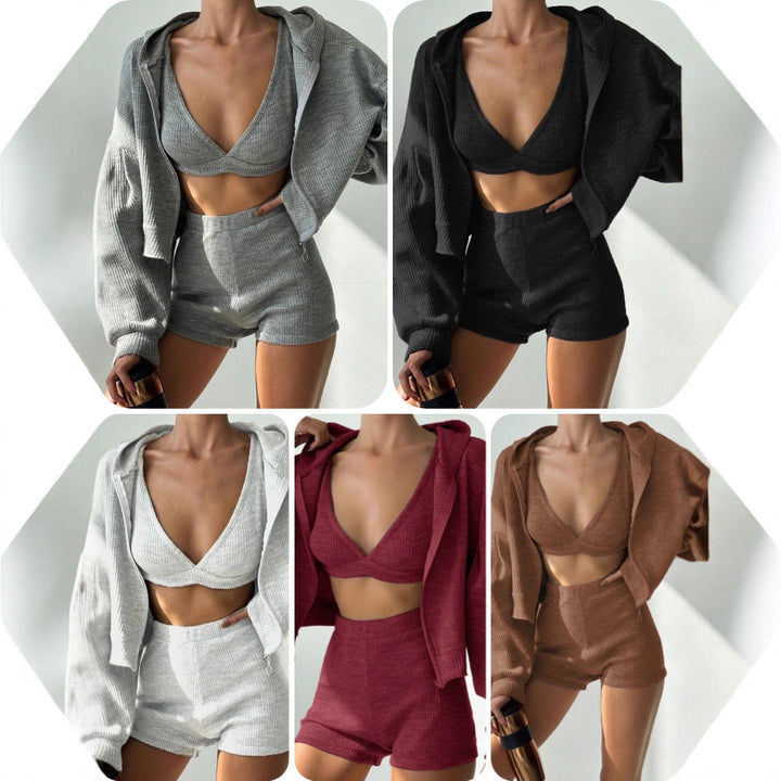 Women’s Sporty Two-Piece Leisure Suit Mune Fashion