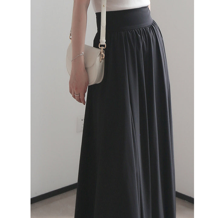 Women's Elegant Maxi Skirt with Flowing Cut Mune Fashion