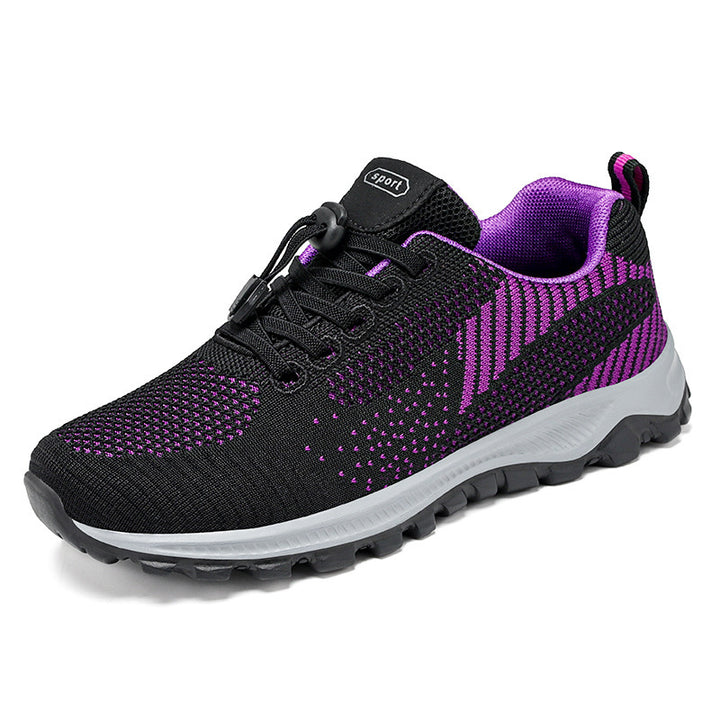 Men's breathable knitted running shoe with shock-absorbing EVA sole Mune Fashion
