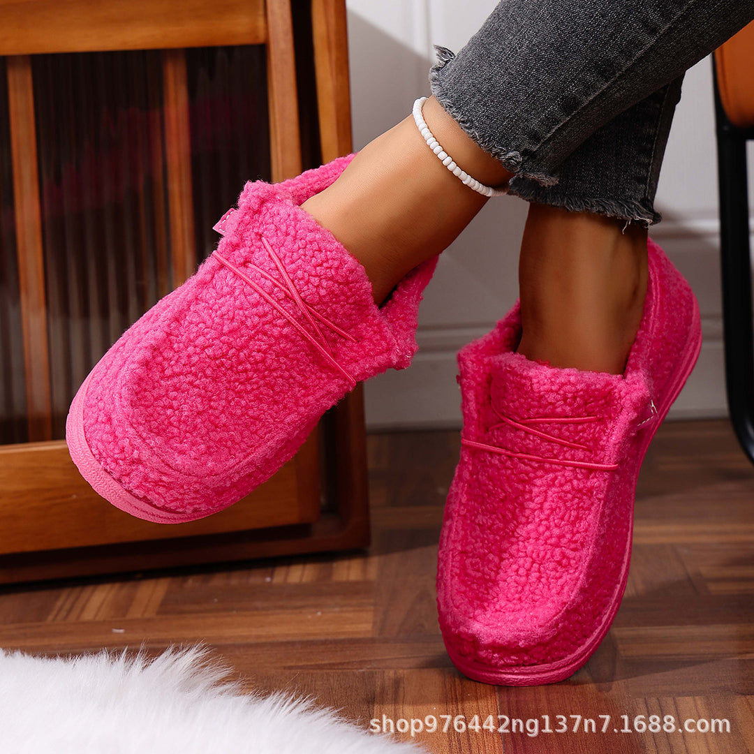 Women's Padded Teddy Fleece Slippers with Cushioned Comfort Footbed and Non-Slip Rubber Sole Mune Fashion