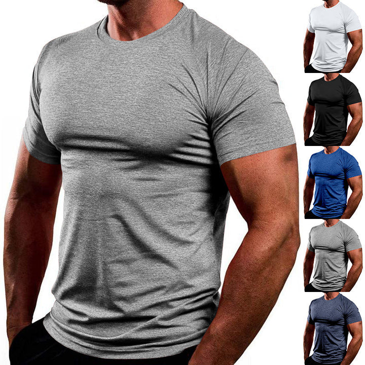 Men's Sporty Basic T-Shirt made of breathable cotton Mune Fashion