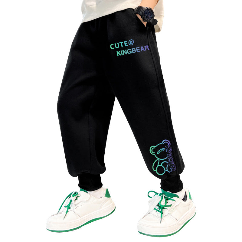 Men's casual joggers with colorful print Mune Fashion