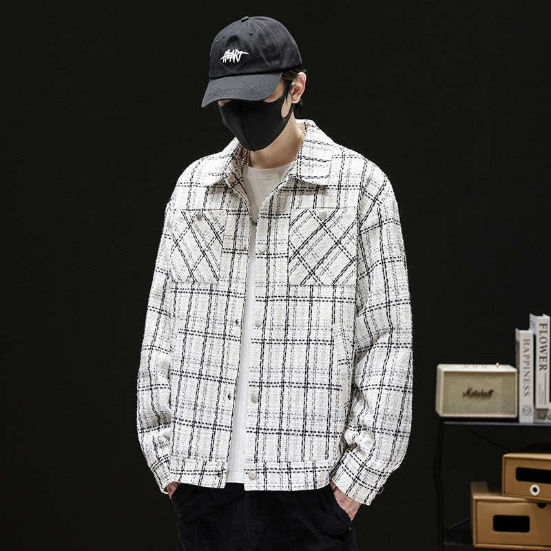 Men's Checked Utility Jacket