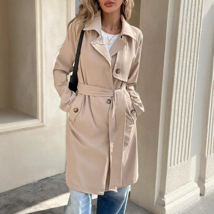 Women Elegant Trench Coat