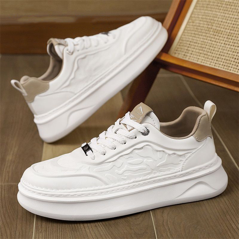 Women's sporty sneakers with textured upper material and cushioning sole Mune Fashion