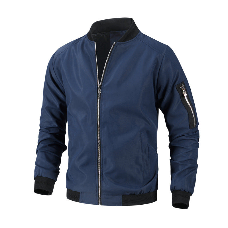 Men's Stylish Bomber Jacket with Practical Pockets Mune Fashion 1788241895