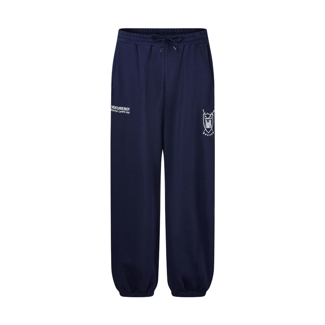 Women’s lounge jogging pants with elastic waistband, drawstring and gathered leg endings Mune Fashion