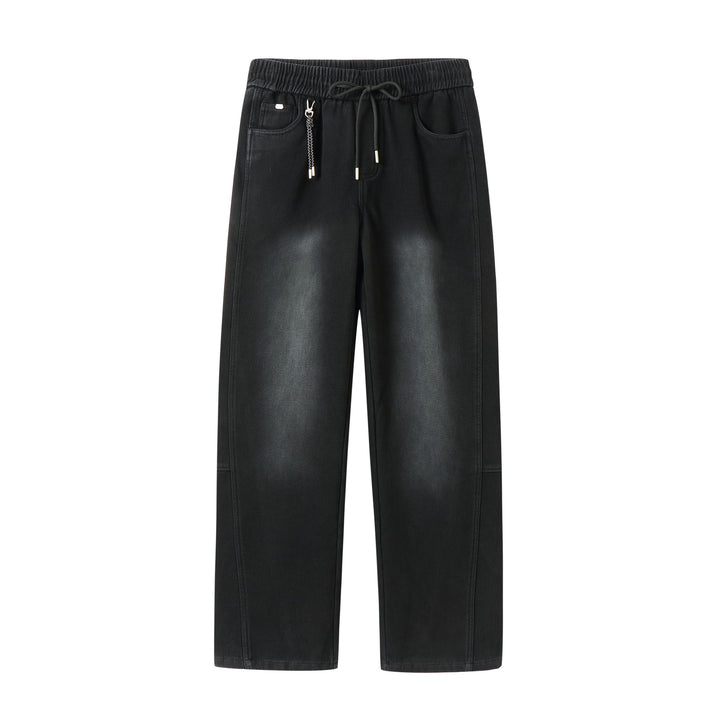 Women's loose-fitting sweatpants with elastic waistband and drawstring Mune Fashion