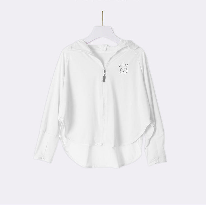 Women's UV protection jacket with hood and breathable properties Mune Fashion