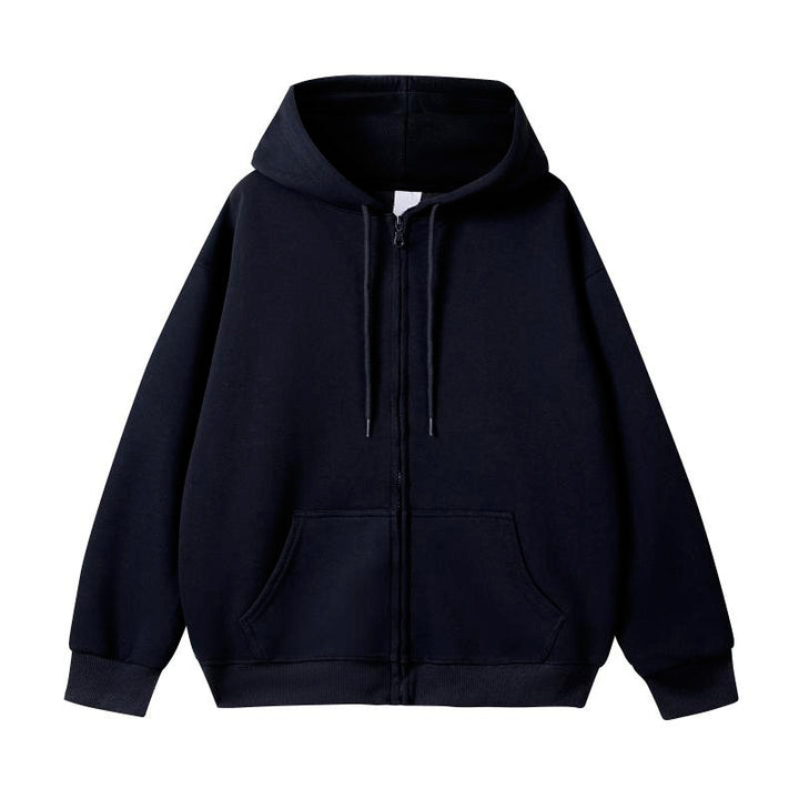 Unisex Oversized Hoodie Jacket with Full Zip and Kangaroo Pocket Mune Fashion