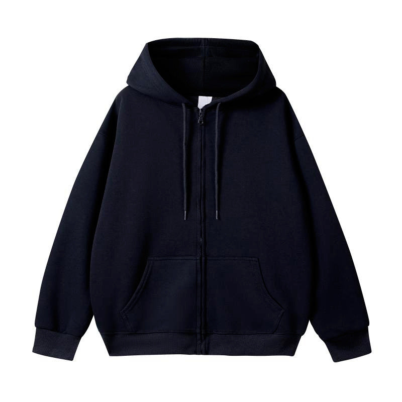 Unisex Oversized Hoodie Jacket with Full Zip and Kangaroo Pocket Mune Fashion