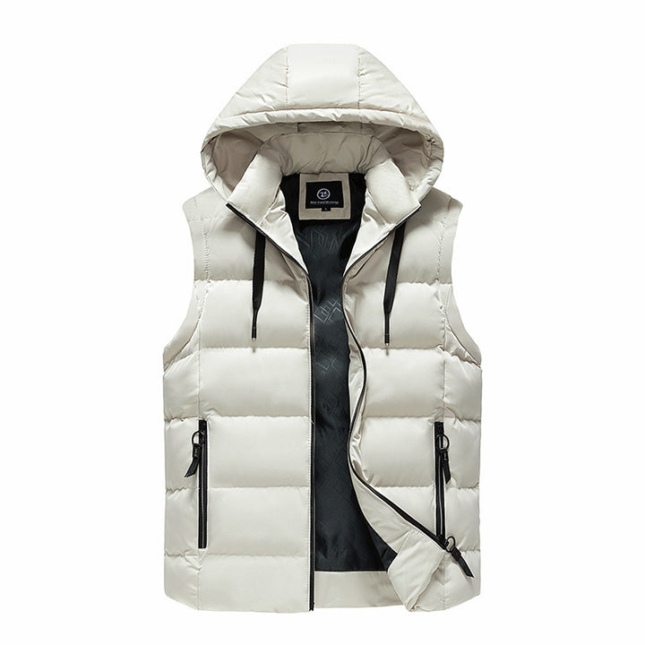 Men's Thermal Insulated Hooded Vest Mune Fashion