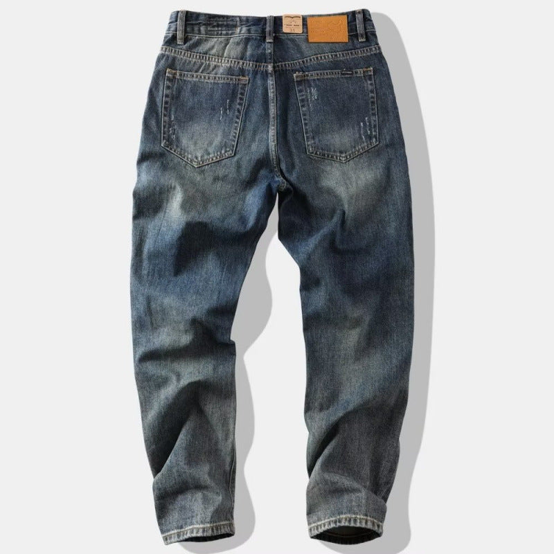 Men's Fashion Destroyed Jeans Mune Fashion
