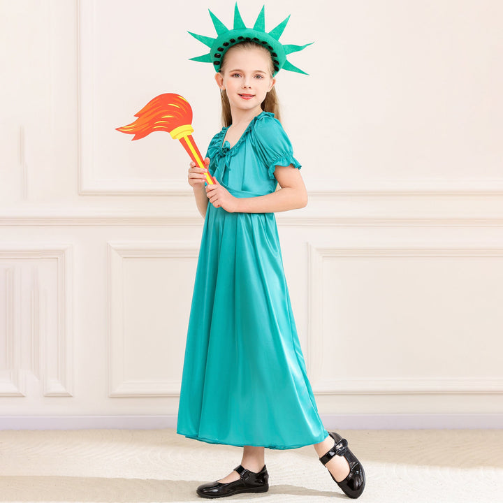 Girl Freedom Statue Costume Mune Fashion