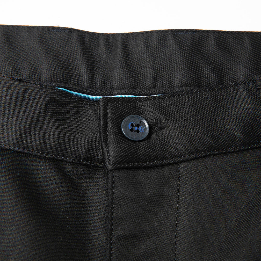 Men's Elegant Slim-Fit Suit Pants with Crease and Concealed Pockets Mune Fashion