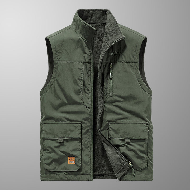 Men's Multifunctional Fleece Vest Mune Fashion