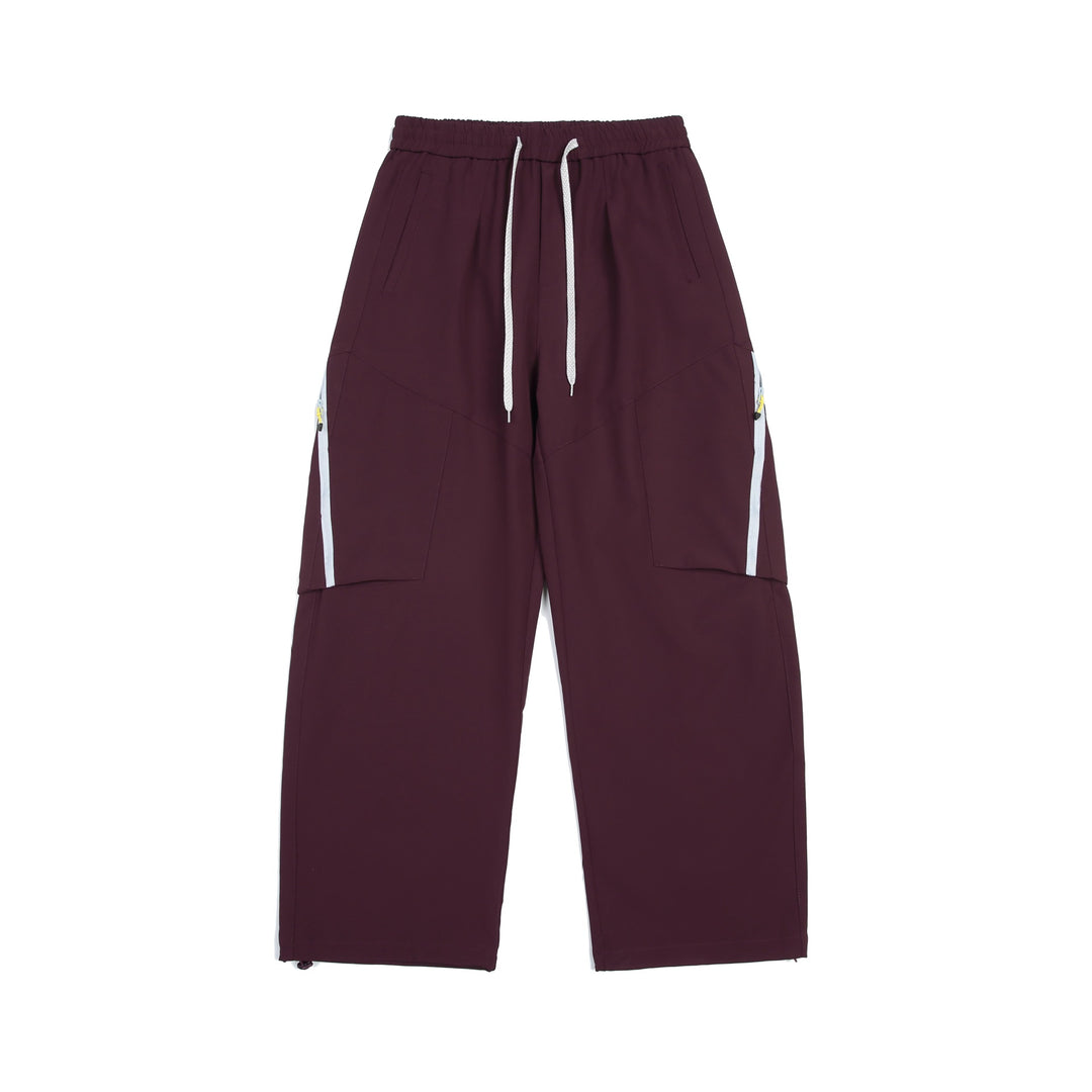 Men's Technical Cargo Training Pants with Elastic Waistband and Zipper Pockets Mune Fashion