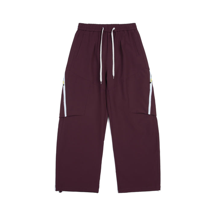 Men's Technical Cargo Training Pants with Elastic Waistband and Zipper Pockets Mune Fashion