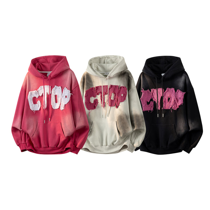 Unisex Oversize Hoodie with handwritten graphic print, kangaroo pocket & ribbed hem Mune Fashion