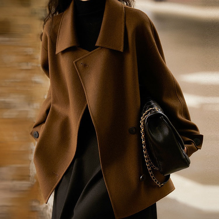Women Modern Wool Jacket Mune Fashion