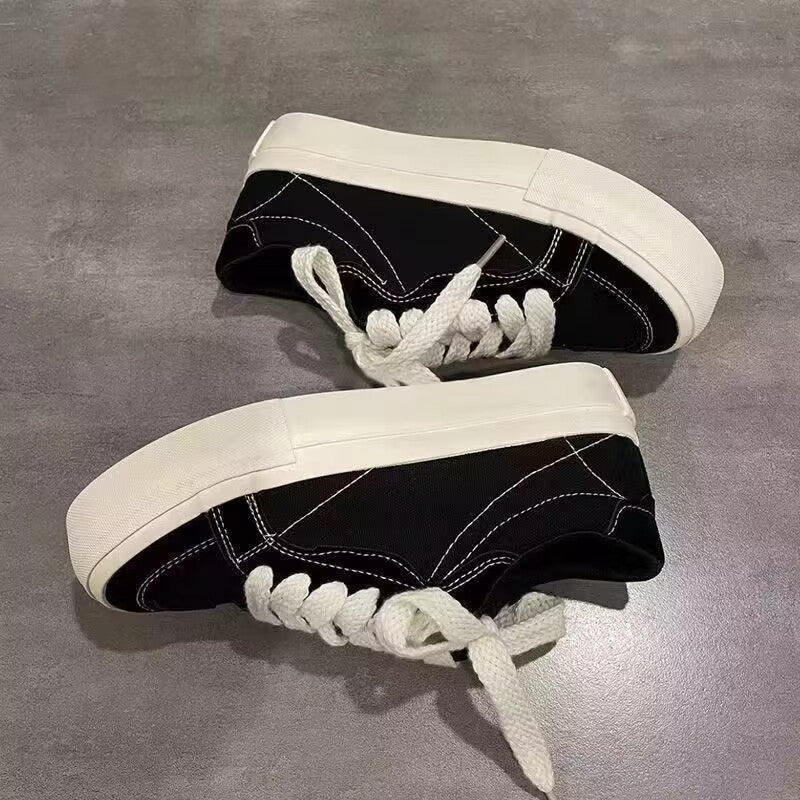 Women's Sporty Sneakers with Soft Suede and Durable Elastic Closure Mune Fashion
