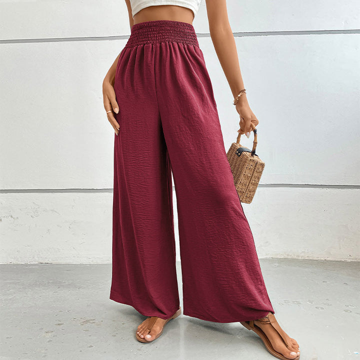 Ladies Elegant Wide Summer Pants Mune Fashion