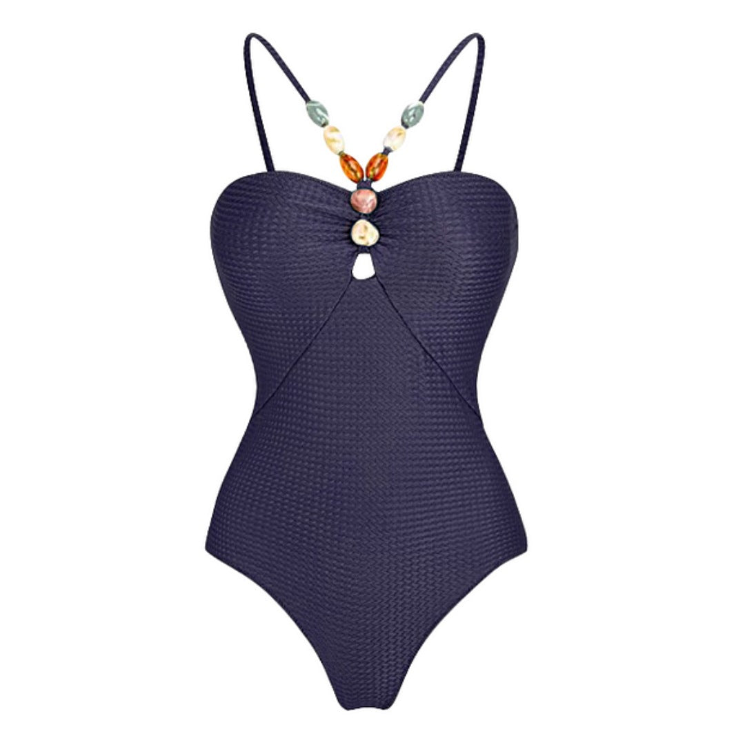 Women Bikini Set with decorative neckline and elegant cover Mune Fashion