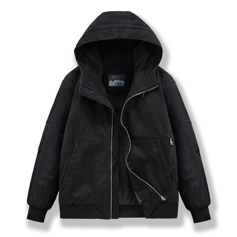 Men's Technical Bomber Jacket with Hood Mune Fashion