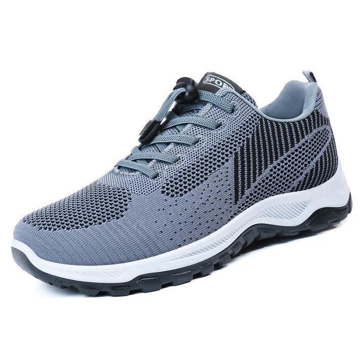 Women's knitted slip-on sports sneaker with quick pull cord Mune Fashion