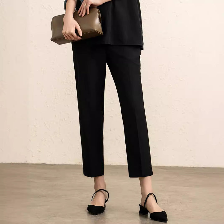 Women's Stylish Tailored Stretch Pants Mune Fashion