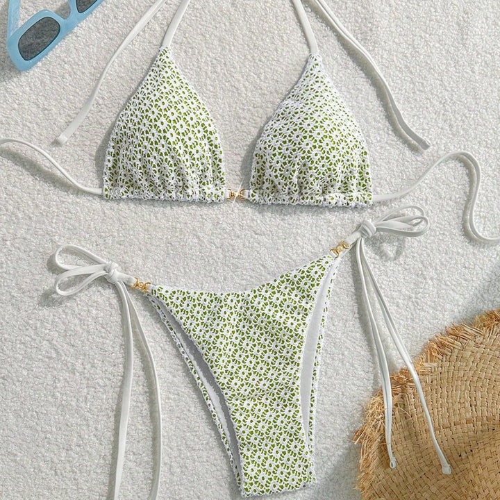 Ladies refined bikini cut with adjustable ties Mune Fashion