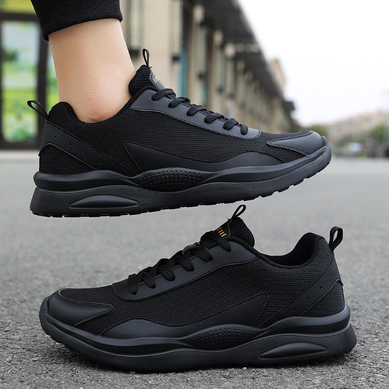 Men's nan urban comfort sneakers with air channel cushioning and slip-resistant profile sole Mune Fashion