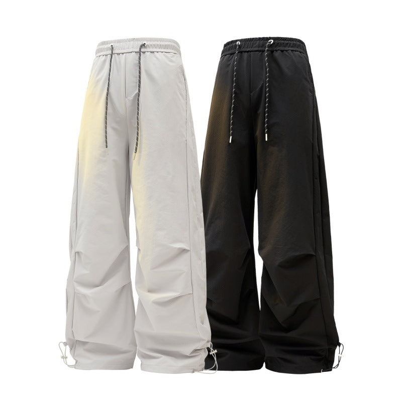 Men's Fashion Training Pants with Waistband and Practical Pockets Mune Fashion