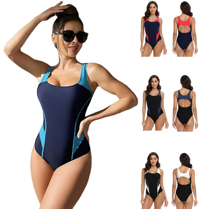Women's sporty one-piece swimsuit with ergonomic cut Mune Fashion
