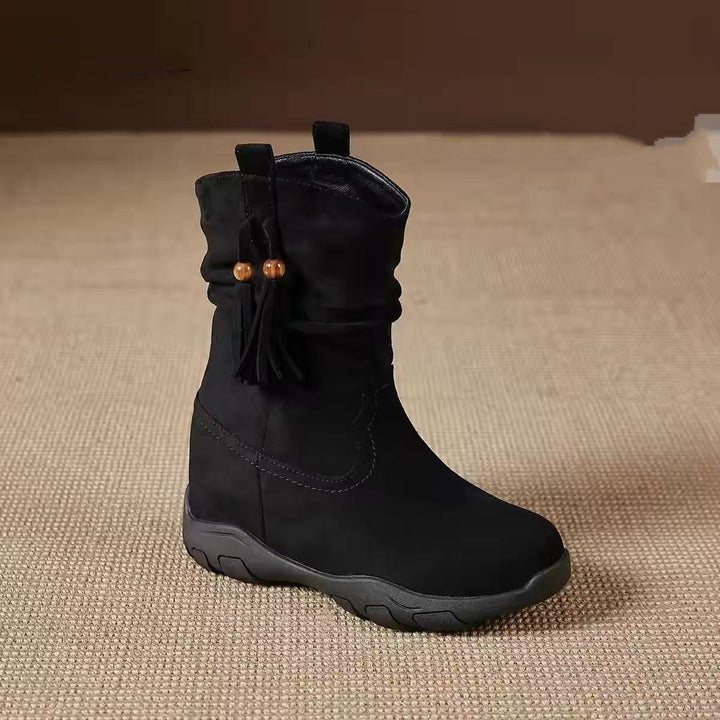 Ladies Elegant and Comfortable Winter Boots Mune Fashion