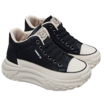 Women High Sneakers with Robust Profile and sporty Design Mune Fashion