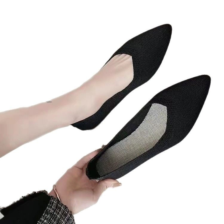 Ladies elegant and breathable ballerinas with flexible footbed Mune Fashion