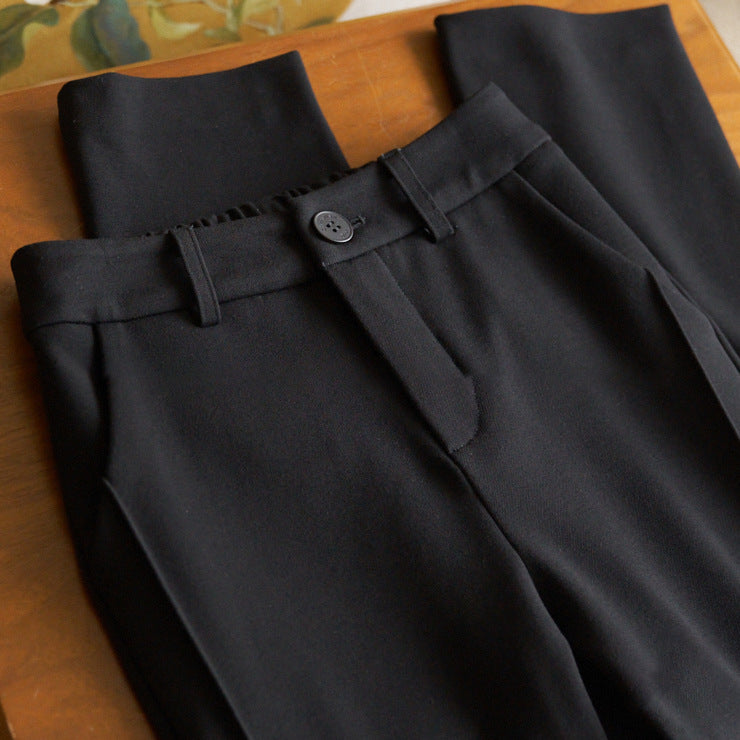 Women High-waisted Casual Pants Mune Fashion