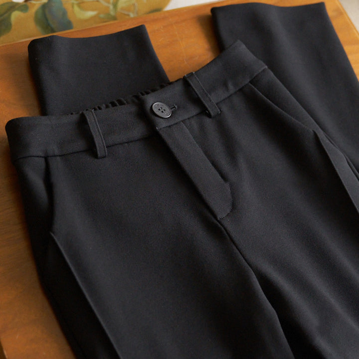 Women High-waisted Casual Pants Mune Fashion