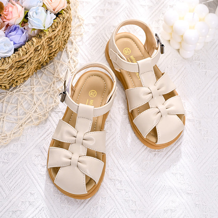 Women's Comfortable Sandals with Bows Mune Fashion