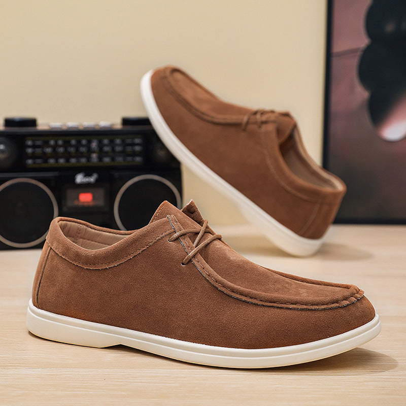 Men's Flexible Leisure Shoes made of Suede