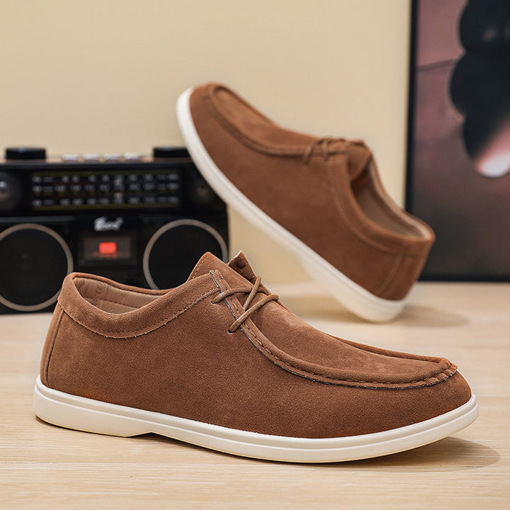 Men's Flexible Leisure Shoes made of Suede