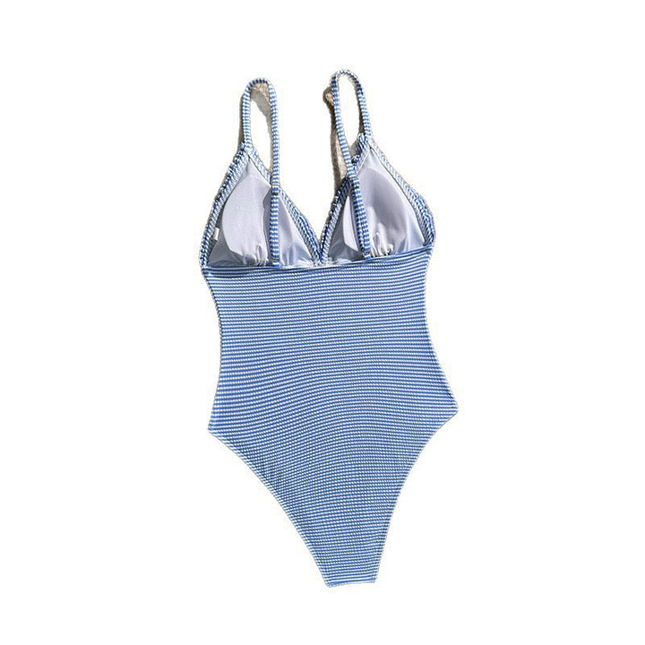 Women's One-Piece Swimsuit with Playful Ruffle Detail Mune Fashion
